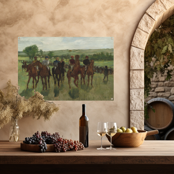 De Ruiters - Edgar Degas tuinposter