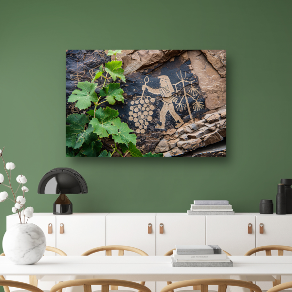 Klassieke Druivenoogst canvas