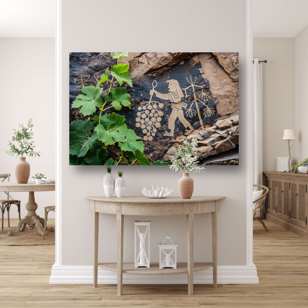 Klassieke Druivenoogst canvas