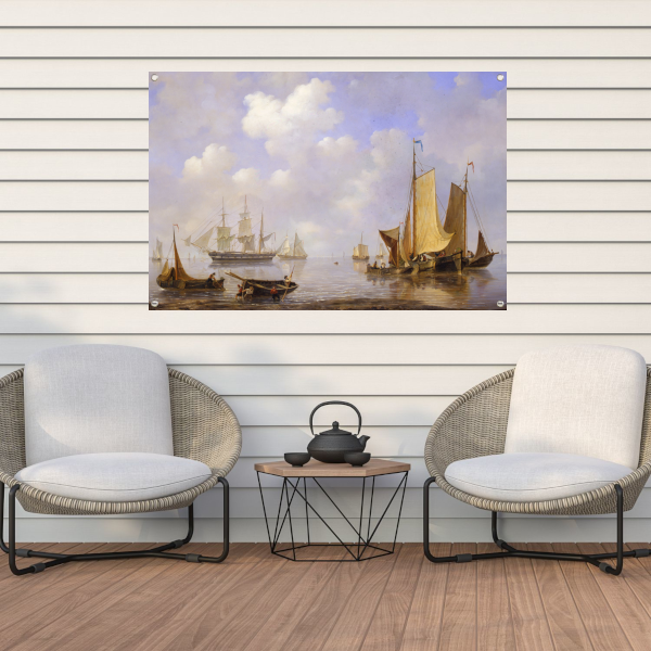 Een stil water - Frans Jacobus van den Blijk tuinposter
