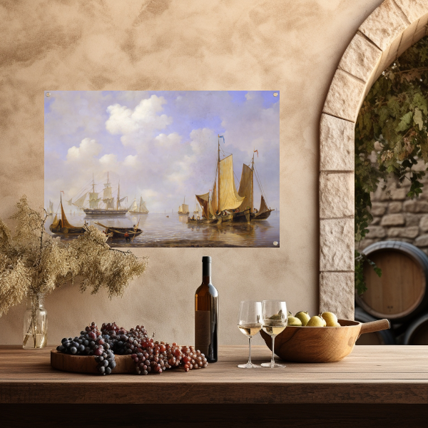 Een stil water - Frans Jacobus van den Blijk tuinposter