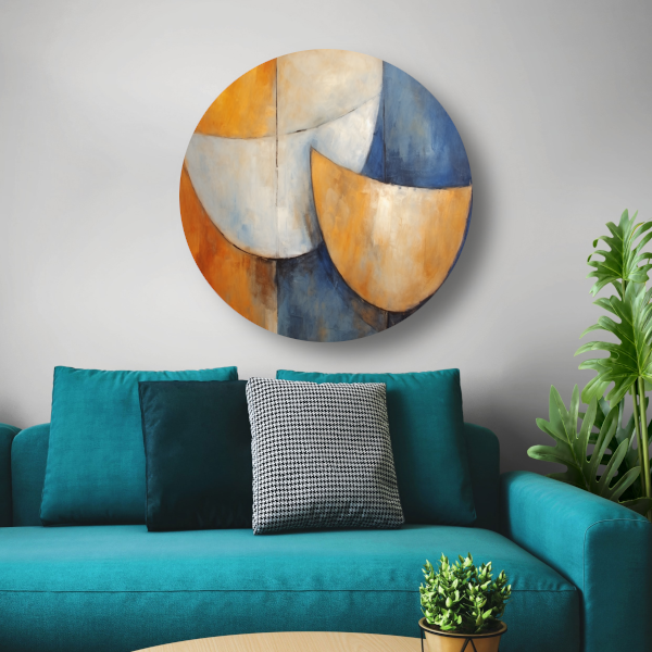 Minimalistische keuken met twee kommen forex muurcirkel