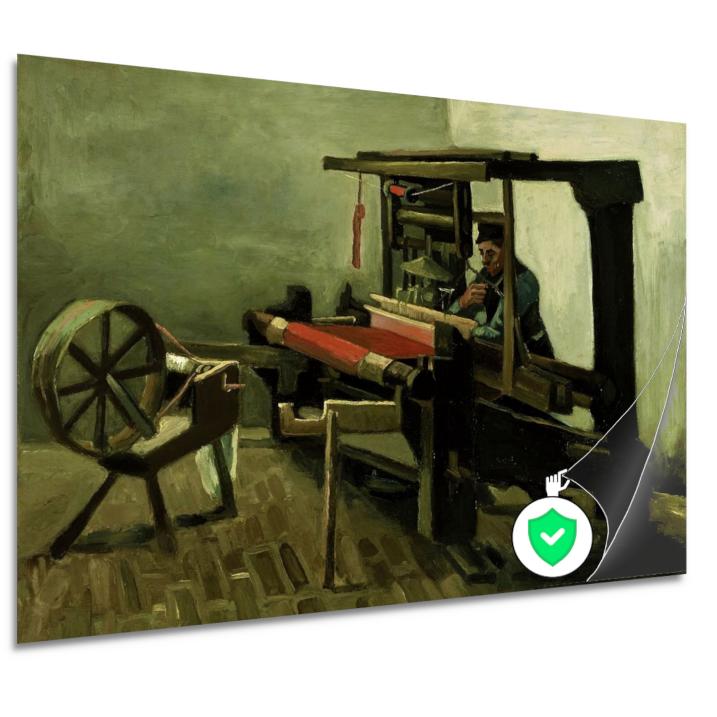 De wever - Vincent van Gogh poster