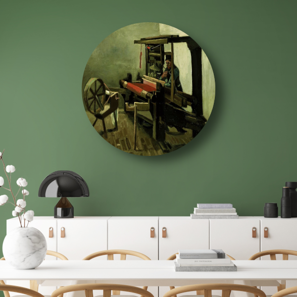 De wever - Vincent van Gogh forex muurcirkel
