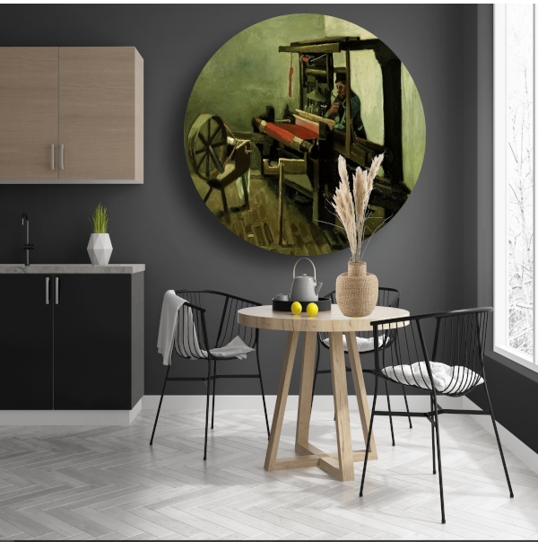De wever - Vincent van Gogh forex muurcirkel
