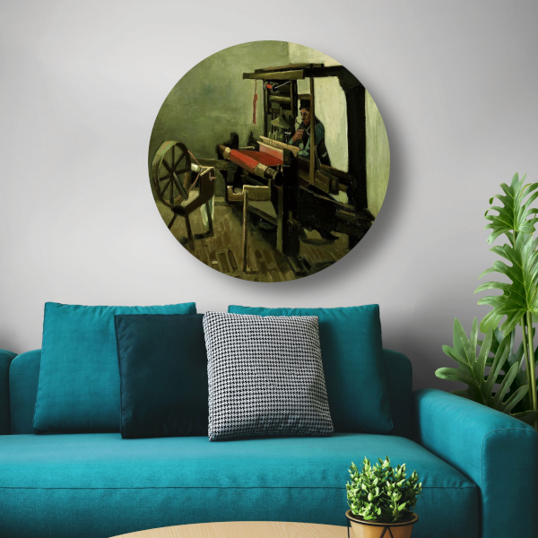 De wever - Vincent van Gogh forex muurcirkel