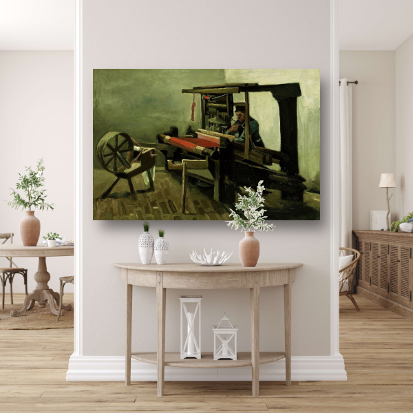 De wever - Vincent van Gogh canvas met baklijst