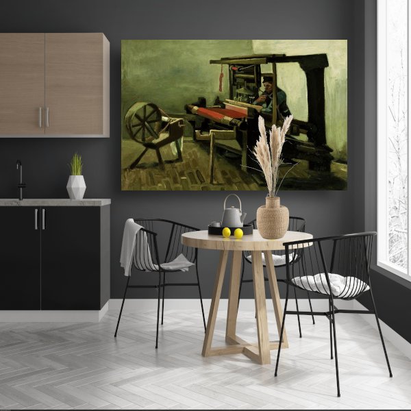 De wever - Vincent van Gogh canvas met baklijst
