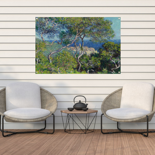 Bordighera - Claude Monet tuinposter
