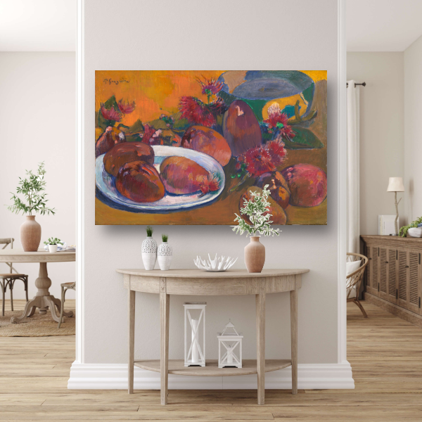 Stilleven met mangos - Paul Gauguin poster