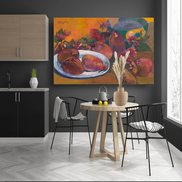 Stilleven met mangos - Paul Gauguin poster