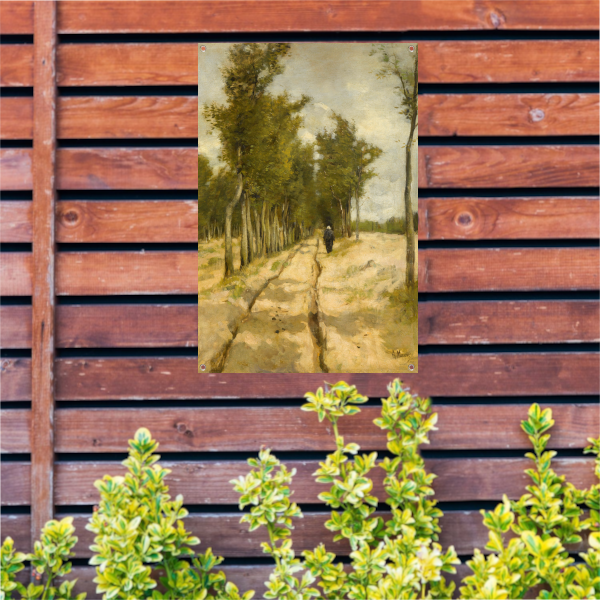 De Torenlaan te Laren - Anton Mauve tuinposter