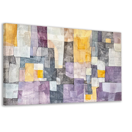 Kleurrijk modern abstract kunstontwerp canvas