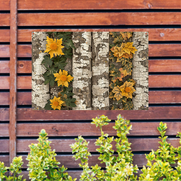 Zonnebloemen van Van Gogh tuinposter