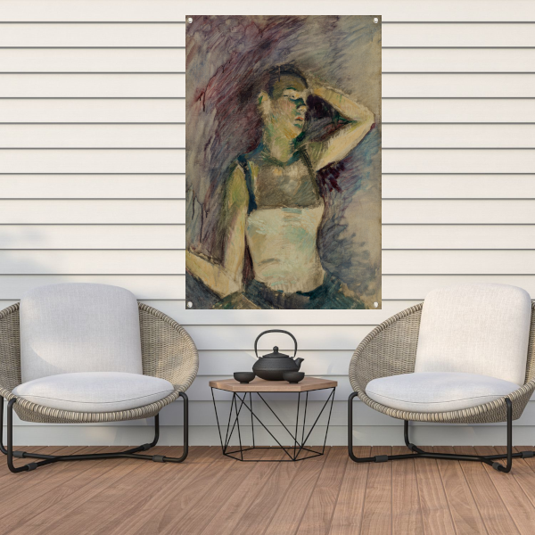 Danser studie - Henri de Toulouse-Lautrec tuinposter