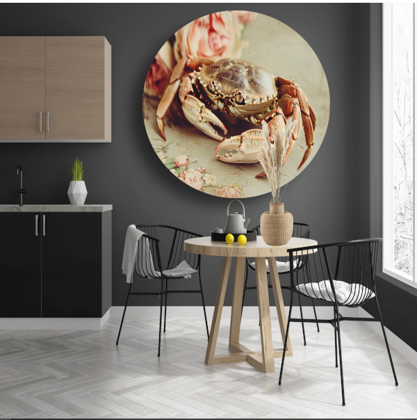 Stilleven met krab forex muurcirkel