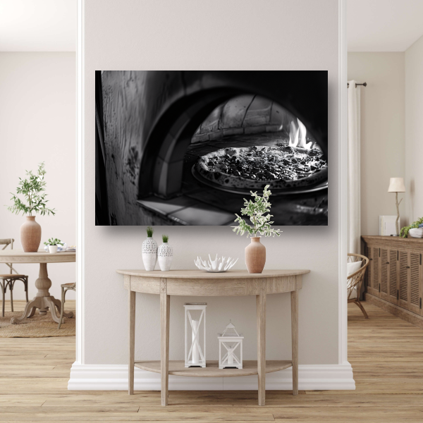 Tijd voor pizza acrylglas
