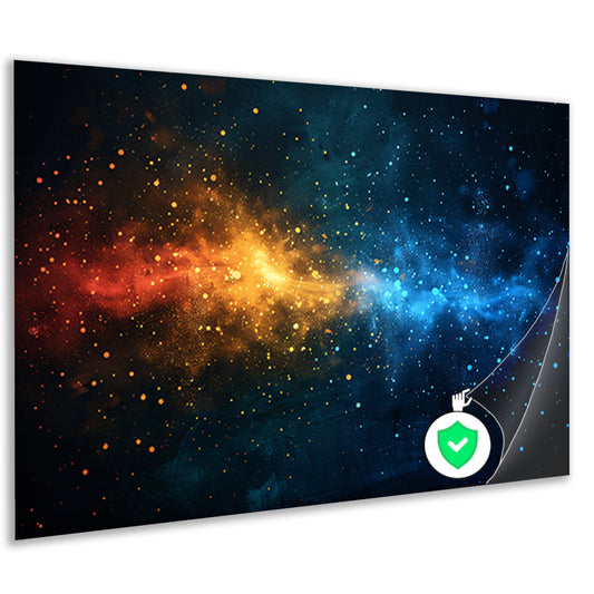 Vergezichten van de Melkweg poster