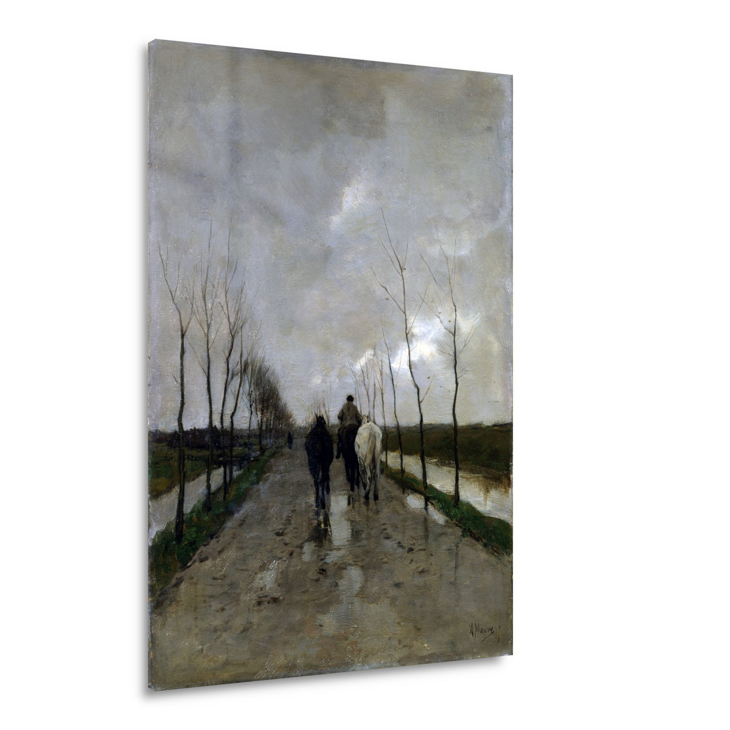 Langs de waterkant - Anton Mauve Acrylglas