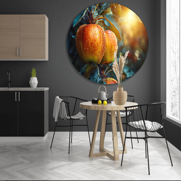 Stilleven met appels van Van Gogh forex muurcirkel