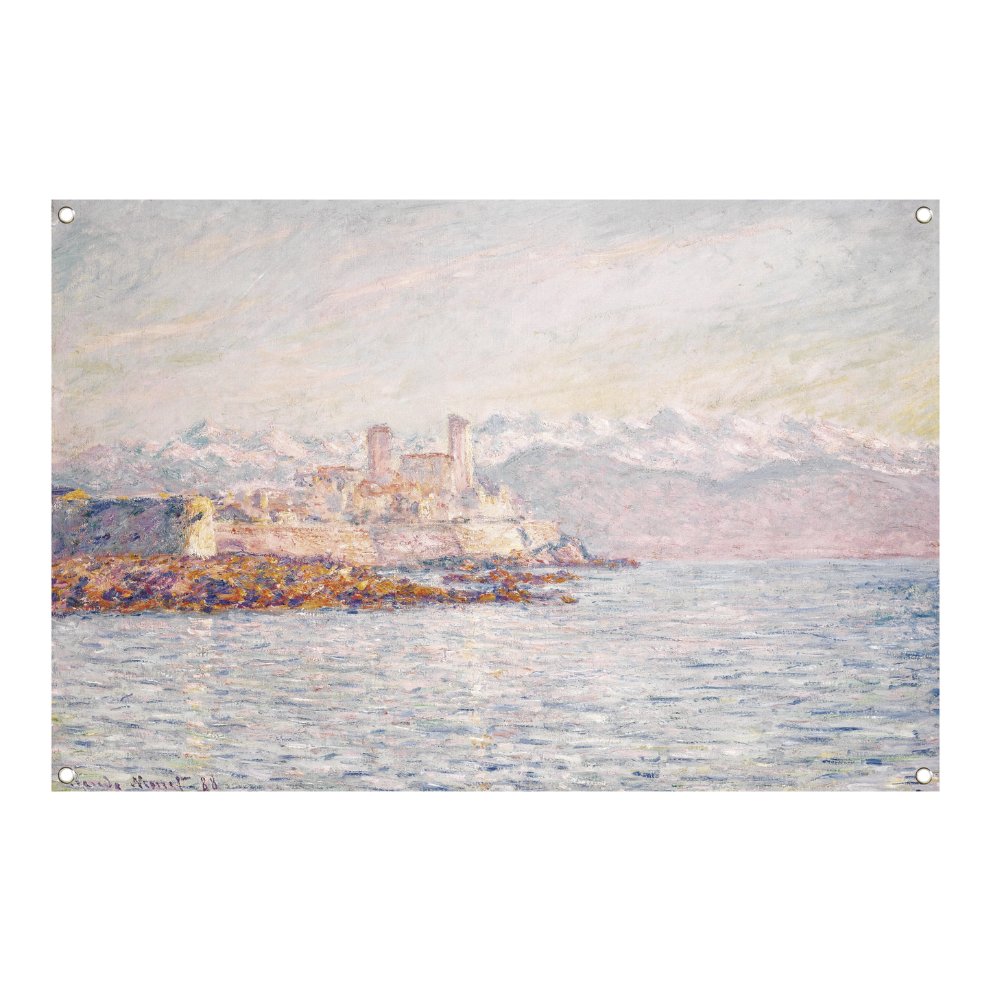 Antibes - Claude Monet tuinposter