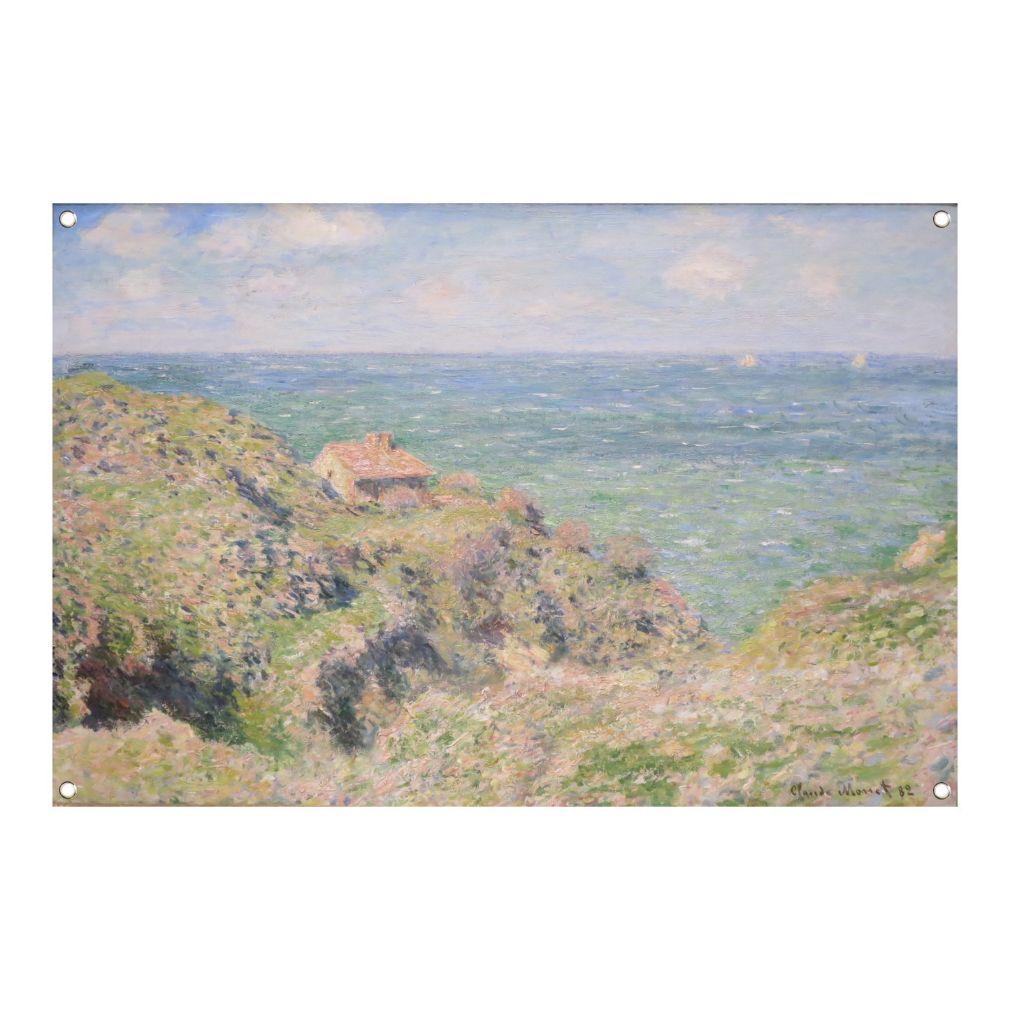 De kloof bij Varengeville - Claude Monet tuinposter