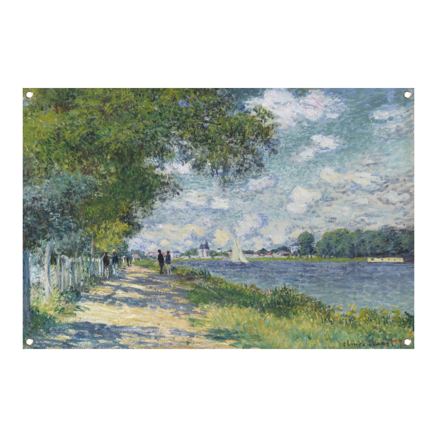 La Seine à Argenteuil - Claude Monet tuinposter