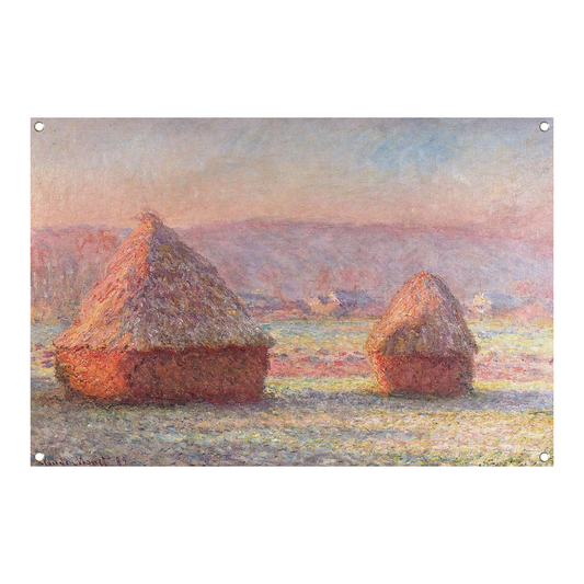 Witte Vorst, zonsopkomst - Claude Monet tuinposter