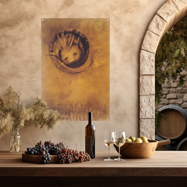 Hersenschim - Odilon Redon tuinposter