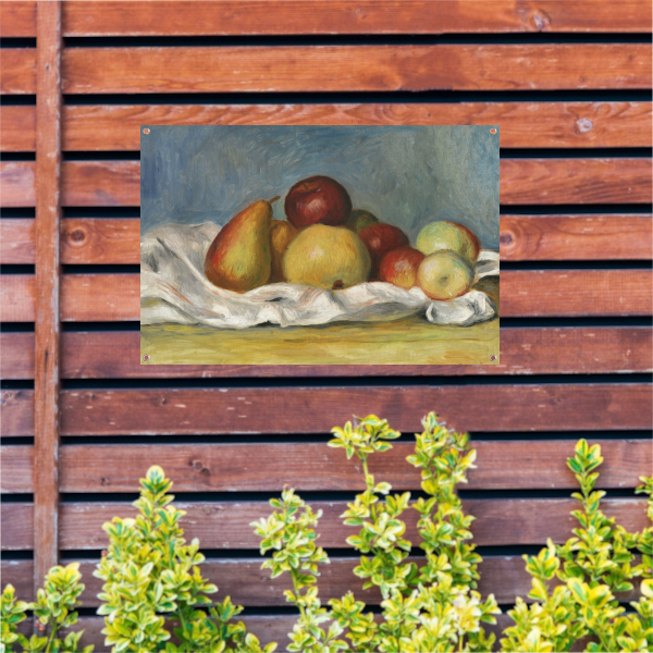 Peren en Appelen - Pierre-Auguste Renoir tuinposter