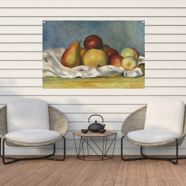 Peren en Appelen - Pierre-Auguste Renoir tuinposter