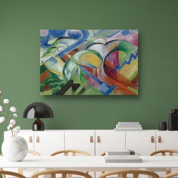 Het schaap - Franz Marc poster