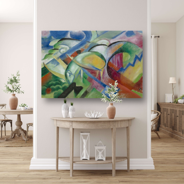 Het schaap - Franz Marc poster