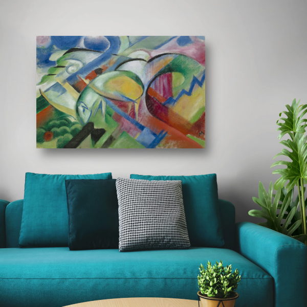 Het schaap - Franz Marc poster