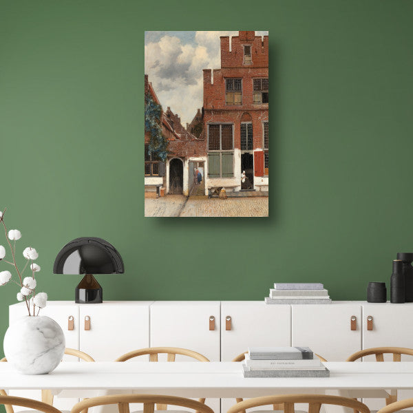 Het Straatje - Johannes Vermeer poster