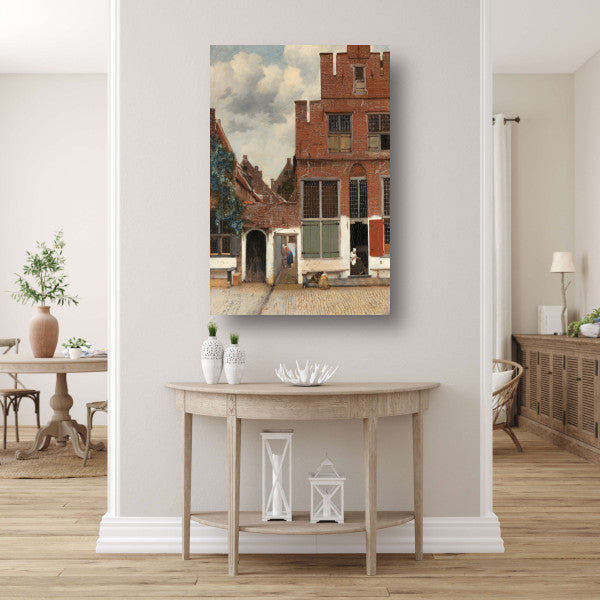 Het Straatje - Johannes Vermeer poster