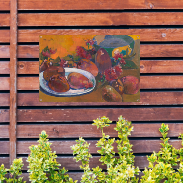 Stilleven met mangos - Paul Gauguin tuinposter