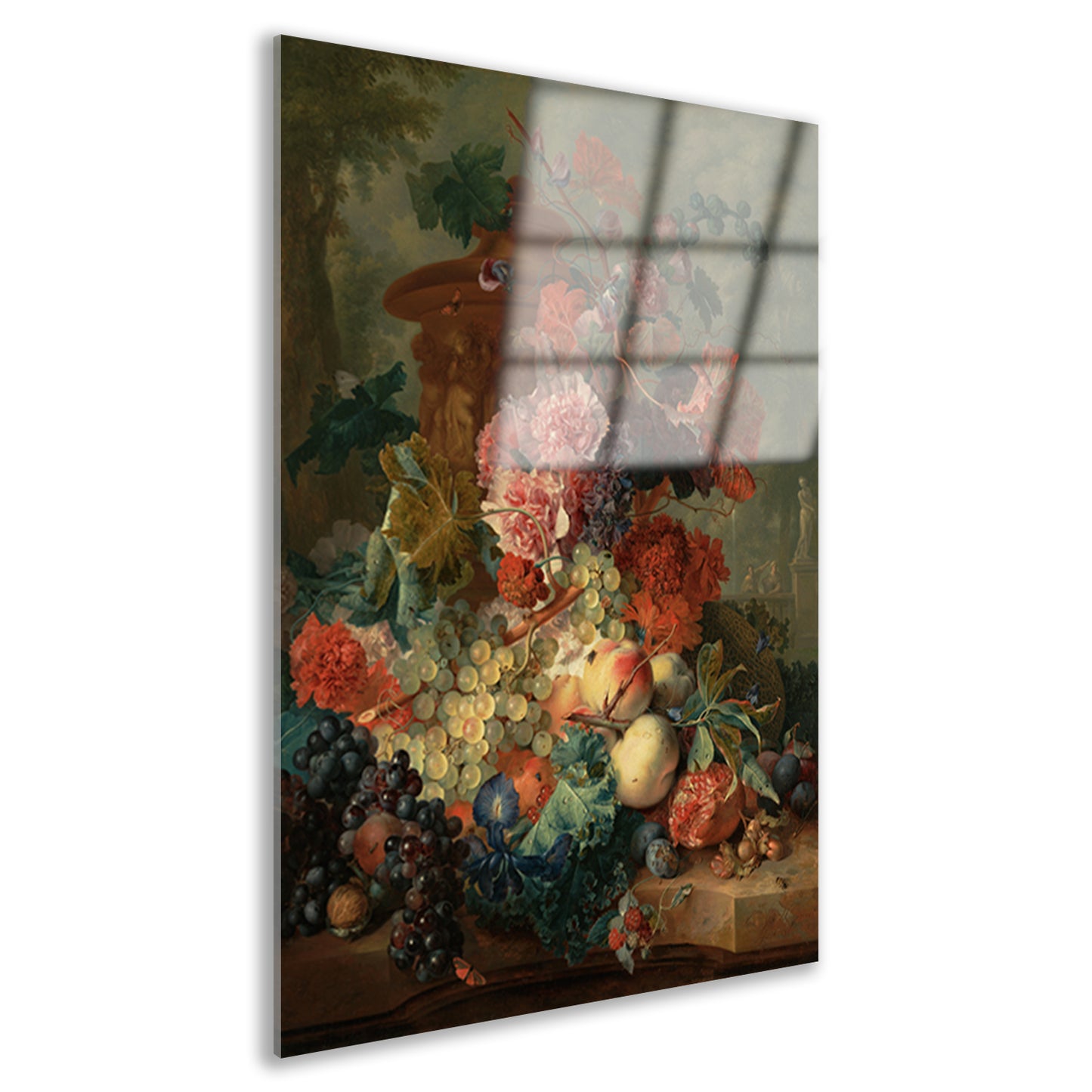 Fruitstukje - Jan van Huysum Acrylglas