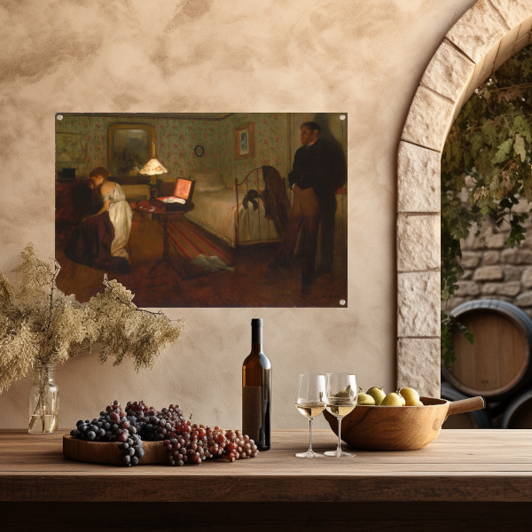 Interieur - Edgar Degas tuinposter