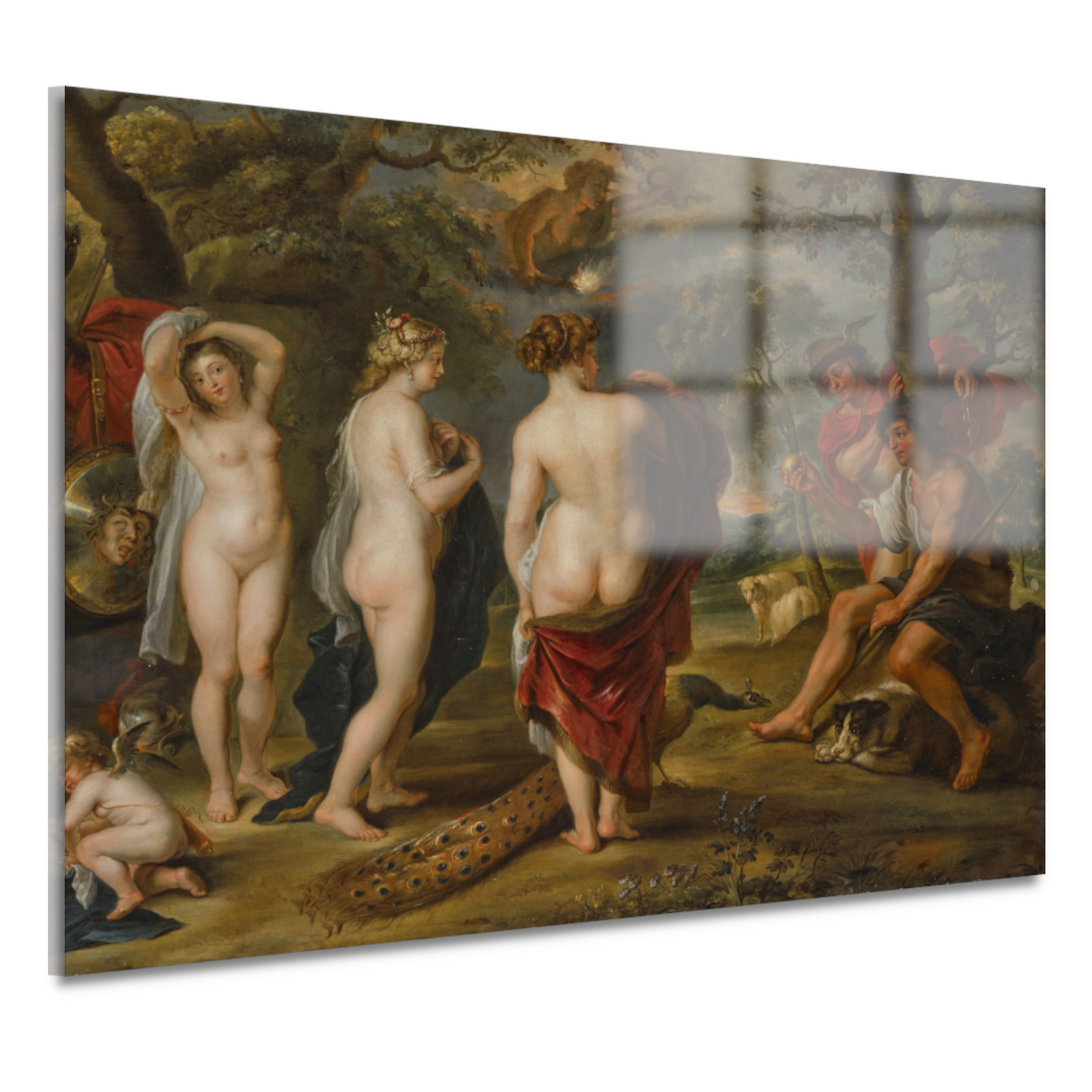 Het oordeel van Parijs - Peter Paul Rubens acrylglas