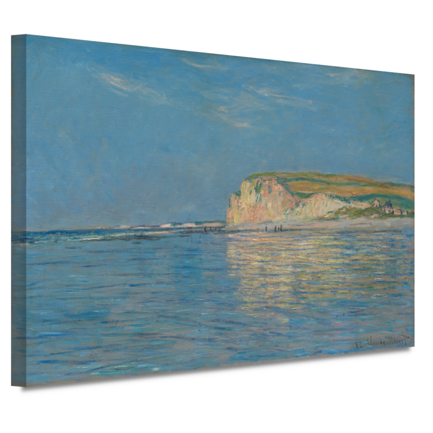 Eb bij Pourville, nabij Dieppe - Claude Monet canvas