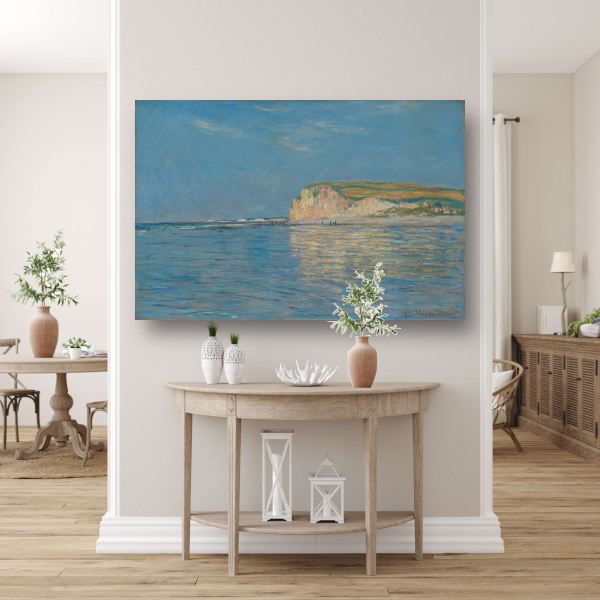 Eb bij Pourville, nabij Dieppe - Claude Monet canvas