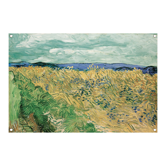 Tarweveld Met Korenbloemen - Vincent van Gogh tuinposter