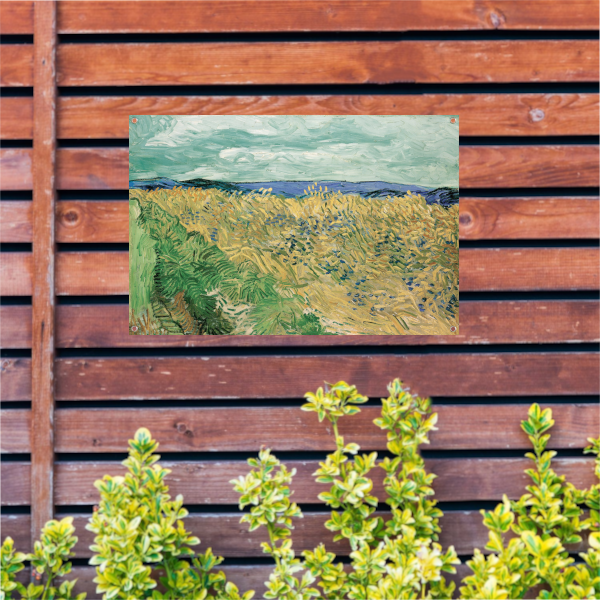 Tarweveld Met Korenbloemen - Vincent van Gogh tuinposter