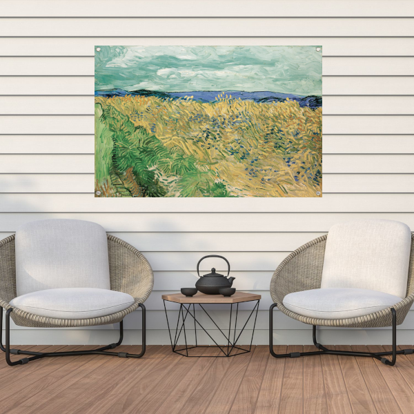 Tarweveld Met Korenbloemen - Vincent van Gogh tuinposter