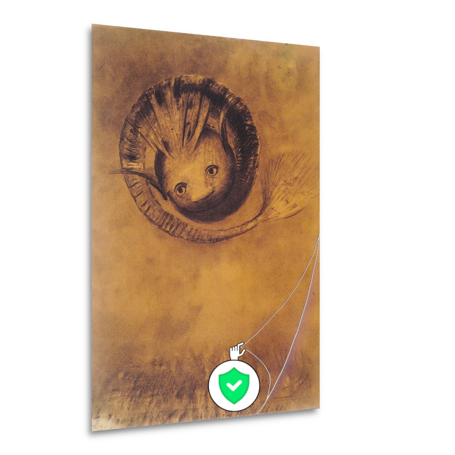 Hersenschim - Odilon Redon poster