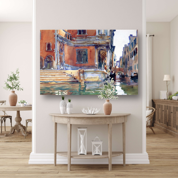 Scuola Grande di San Rocco - John Singer Sargent poster