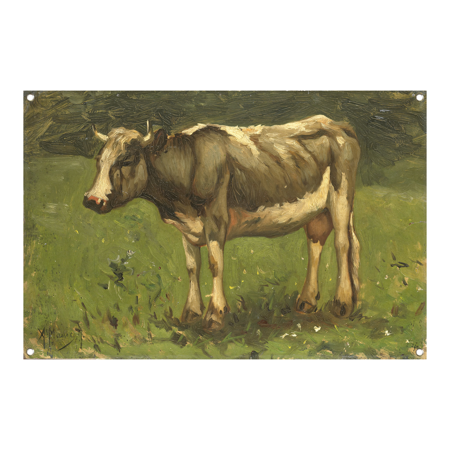 Koe - Anton Mauve tuinposter
