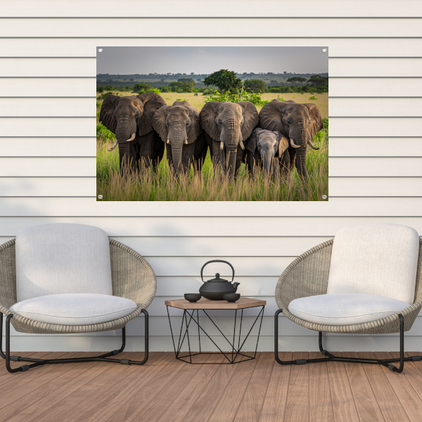 De Stille Kracht van de Natuur tuinposter
