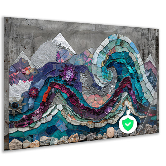 Abstract Vlekken Compositie poster